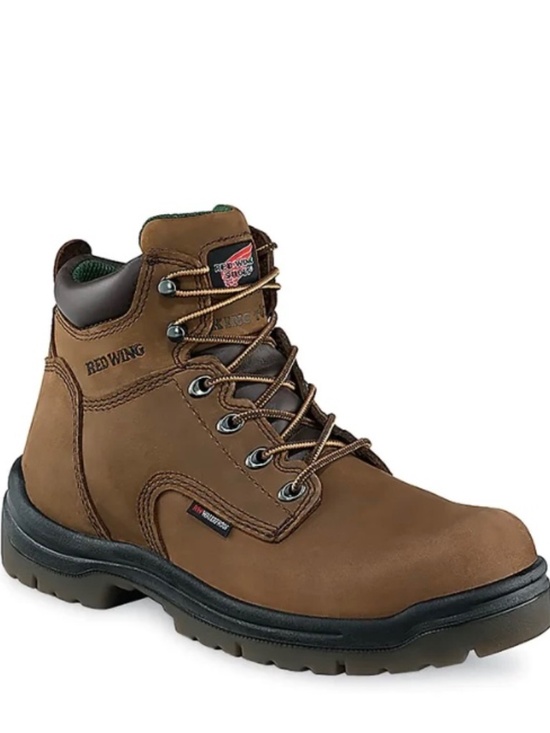 Red Wing Men’s King Toe 6-inch Leather Upper Waterproof Boots 2400 SZ 10D